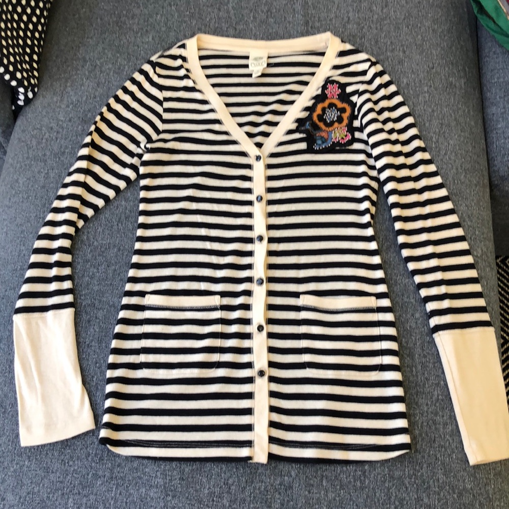 Anthropologie, button-up cardigan, small